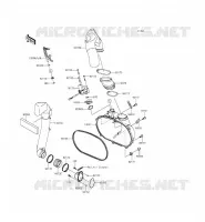 COPERTURA CONVERTER per Kawasaki BRUTE FORCE 750 4X4I EPS 2015
