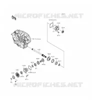 GEAR ANTERIORE per Kawasaki BRUTE FORCE 750 4X4I EPS 2015