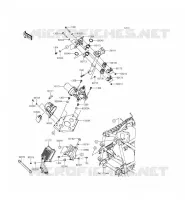 PIANTONE DELLO STERZO per Kawasaki BRUTE FORCE 750 4X4I EPS 2015