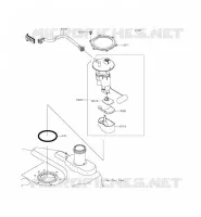POMPA DI BENZINA per Kawasaki BRUTE FORCE 750 4X4I EPS 2015