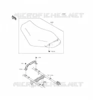 POSTO A SEDERE per Kawasaki BRUTE FORCE 750 4X4I EPS 2015