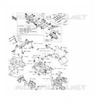 TELAIO MATERIALE ELETTRICO per Kawasaki BRUTE FORCE 750 4X4I EPS 2015