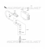 ACCENSIONE per Kawasaki ELIMINATOR 125 1998