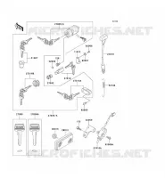 INTERRUTTORE per Kawasaki ELIMINATOR 125 1998