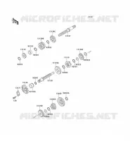 TRASMISSIONE per Kawasaki ELIMINATOR 125 1998