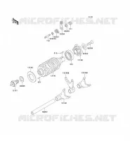 CAMBIO TAMBURO   FORCHE SHIFT per Kawasaki ELIMINATOR 125 1999