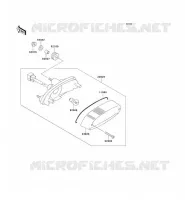 FANALE POSTERIORE(S) per Kawasaki ELIMINATOR 125 1999