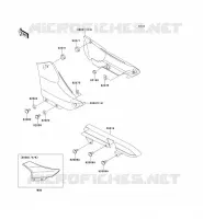 FIANCHETTI   COPERCHIO CATENA per Kawasaki ELIMINATOR 125 1999