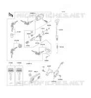 INTERRUTTORE per Kawasaki ELIMINATOR 125 1999