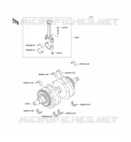 ALBERO MOTORE per Kawasaki W650 1999