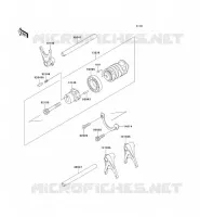 CAMBIO TAMBURO   FORCHE SHIFT per Kawasaki W650 1999