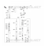 FORCELLA per Kawasaki W650 1999