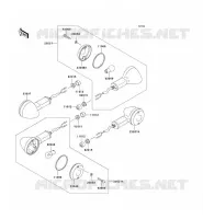 INDICATORI per Kawasaki W650 1999
