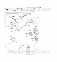 MOTORINO DI AVVIAMENTO per Kawasaki W650 1999