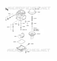 RICAMBI CARBURATORE per Kawasaki W650 1999
