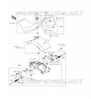 ACCESSORIO( SELLE PASSAGER ) per Kawasaki VULCAN S 2015