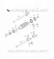 CAMBIO TAMBURO   FORCHE SHIFT per Kawasaki VULCAN S 2015