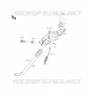 SUPPORTO per Kawasaki VULCAN S 2015