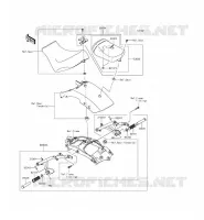 ACCESSORIO( SELLE PASSAGER ) per Kawasaki VULCAN S 2015
