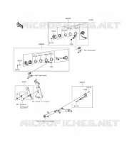ACCESSORIO(SERRURE DE CASQUE ETC.) per Kawasaki VULCAN S 2015