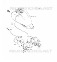 FUEL EVAPORAZIONE SISTEMA(CA) per Kawasaki VULCAN S 2015