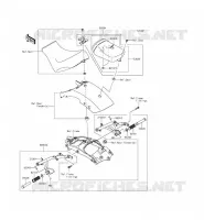 ACCESSORIO( SELLE PASSAGER ) per Kawasaki VULCAN S ABS 2015