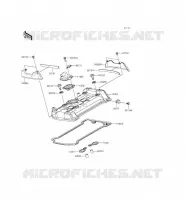 TESTATA COPERTURA per Kawasaki VULCAN S ABS 2015