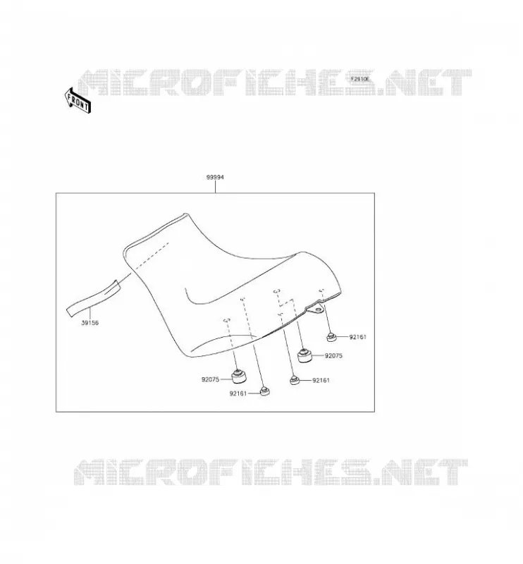 ACCESSORIO(REDUCED REACH SEAT) Kawasaki MOTOS 650 2015 VULCAN S ABS  EN650BFF