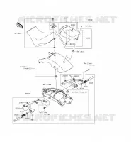 ACCESSORIO( SELLE PASSAGER ) per Kawasaki VULCAN S ABS 2015