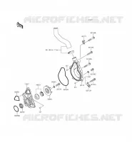 POMPA DELL'ACQUA per Kawasaki VULCAN S ABS 2015