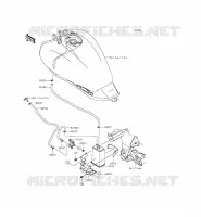 FUEL EVAPORAZIONE SISTEMA(CA) per Kawasaki VULCAN S ABS 2015