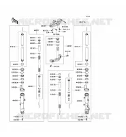 FORCELLA per Kawasaki NINJA 300 2014