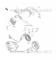 GENERATORE per Kawasaki NINJA 300 2014