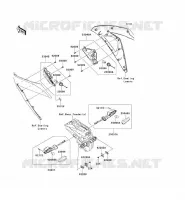INDICATORI per Kawasaki NINJA 300 2014