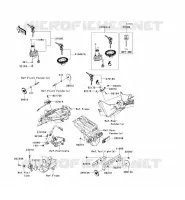 INTERRUTTORE   RIFLETTORI per Kawasaki NINJA 300 2014