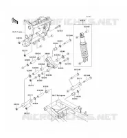 SOSPENSIONI   AMMORTIZZATORE per Kawasaki NINJA 300 2014