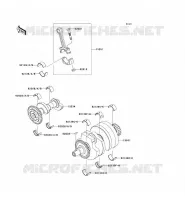 ALBERO MOTORE per Kawasaki NINJA 300 2014