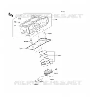 CILINDRO   PISTONE per Kawasaki NINJA 300 2014