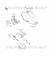 ETICHETTE per Kawasaki NINJA 300 2014