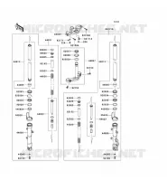 FORCELLA per Kawasaki NINJA 300 2014