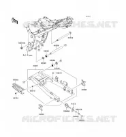 FORCELLONE per Kawasaki NINJA 300 2014