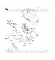 FUEL EVAPORAZIONE SISTEMA(CA) per Kawasaki NINJA 300 2014