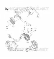 GENERATORE per Kawasaki NINJA 300 2014