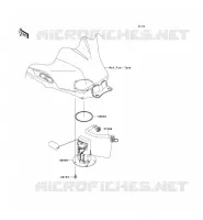 POMPA DI BENZINA per Kawasaki NINJA 300 2014