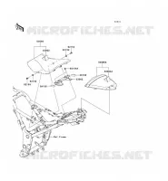 POSTO A SEDERE per Kawasaki NINJA 300 2014
