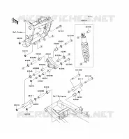 SOSPENSIONI   AMMORTIZZATORE per Kawasaki NINJA 300 2014