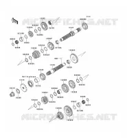 TRASMISSIONE per Kawasaki NINJA 300 2014