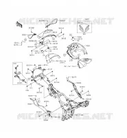 CUFFIA per Kawasaki NINJA 300 2015