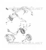 GENERATORE per Kawasaki NINJA 300 2015