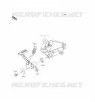 PEDALE FRENO   TORK LINK per Kawasaki NINJA 300 2015